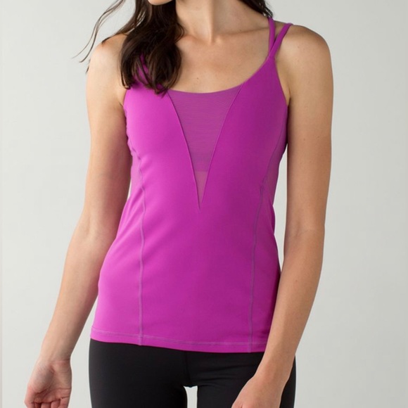 🎉🛍️🌟HP🌟🛍️🎉 Lululemon Exquisite Tank in Ultra Violet - Picture 1 of 14